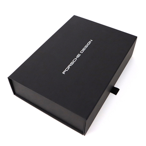 Foldable Magnetic Closure <b>Box</b> Flip Collapsible Flat Pack <b>Black</b> Book Shape Gift <b>Box</b> - Product Image 5