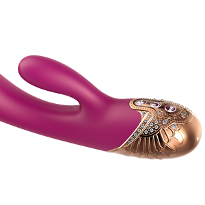 2023 neue multifunktion ale weibliche Masturbation Zauberstab Ohrfeige stimulierende G-Punkt vibrierende <span class=keywords><strong>Vagina</strong></span> Heizung heißen Engel zarte Liebkosung - Product Image 4