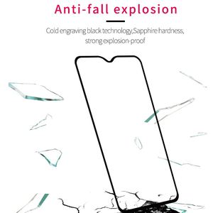 Màu Đen Tấm Bảo Vệ Màn Hình Cho Realme 3 Pro Điện Thoại Di Động 0.33 Mm 9H Tempered Glass - Product Image 5