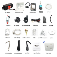 汽车空调系统webast0 5.5kw 12V 24v汽油汽油柴油加热加热器，用于卡车房车船露营