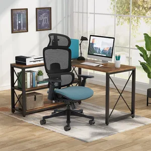 Foshan Modern Adjustable Ergonomic Office Chair Wholesale Metal Mesh Reclining Executive Lift Chair Big Tall Swivel Foam Nylon