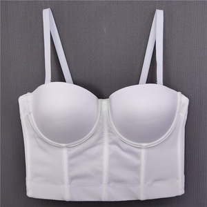Wholesale Bra Plus Size Sexy Black Bra Push up <strong>Bralet</strong> Women's Tube Top Corset Bustier Bra Club Party Crop Top - Product Image 5