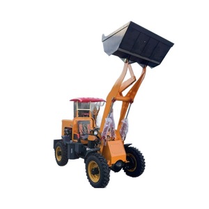 รถตักขนาดเล็ก ดีเซล 800 กก. แบบมีล้อ สำหรับงานก่อสร้างและขนย้ายวัสดุ - Product Image 5