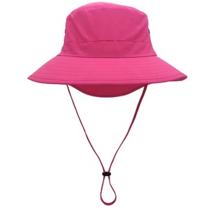 In Stock Hot Sale Summer Outdoor Nylon Fancy Colorful Blank Wide Brim Adjustable Fisherman Cap Custom logo <strong>Funky</strong> <strong>Bucket</strong> <strong>Hat</strong> - Product Image 4
