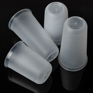 Vasos Desechables de Plástico para Llevar, Grado Alimenticio, Forma de U, para Smoothies, Té con Leche, Té de Burbujas - Product Image 2