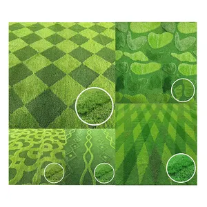 厂家直销定制草皮地毯人造草3D装饰用草皮