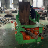 Presse à balles hydraulique d'occasion pour ferraille, aluminium, cuivre, copeaux de fer, compacteur, presse à presser