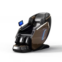 Fauteuil de massage électrique Shiatsu 6D SL Track 2026 avec fonction zéro gravité pour le corps entier et massage des pieds, prix canapé de luxe