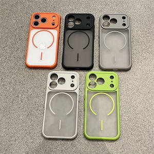 เคสโทรศัพท์แม่เหล็กแบบด้านสำหรับ iPhone 17 Pro Max 17 Air 16 15 14 13 ป้องกันแรงกระแทก ด้านหลังแข็ง ขอบนุ่ม ระบายความร้อน - Product Image 2