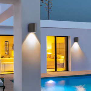 Outdoor Waterproof <b>Wall</b> Lamp Modern Cement Terrazzo Balcony Corridor <b>Light</b> Villa Courtyard Gate <b>Sconce</b> - Product Image 3