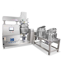 Machine à émulsionner multifonctionnelle 100L pour pommades, crèmes et lotions corporelles, machine de fabrication de cosmétiques, mélangeur à cisaillement élevé, émulsifiant sous vide