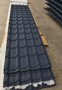 고품질 현대식 석재 코팅 타일 내열성 방수 지붕 타일 간편 설치 사원 주택용 - Product Image 4