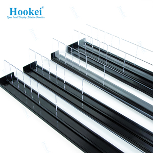 Diviseur d'étagère de supermarché refroidisseur glissant poussoir d'étagère de boisson pour congélateur réfrigérateur coffre à glace - Product Image 4