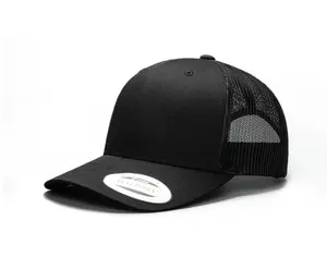 China supplier Hot sale custom trucker hat mesh high quality recyclable trucker hats with custom logo snap back trucker hat