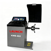 Équilibreuse de roues LAUNCH KWB-402 10"-30" numérique, machine d'équilibrage de pneus avec précision de ±1g pour garage automobile et atelier de pneus