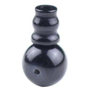 Black Agate Three Way Stupa Beads 10mm Round <b>Ball</b> For Buddhist Prayer Beads And <b>Bracelets</b> Religious Ceremonies Unisex Scattered - Product Image 5