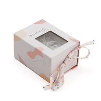 Luxuriöse Schubladenbox-Verpackung Weihnachtsgeschenkboxen mit Band für Schönheitsprodukte
