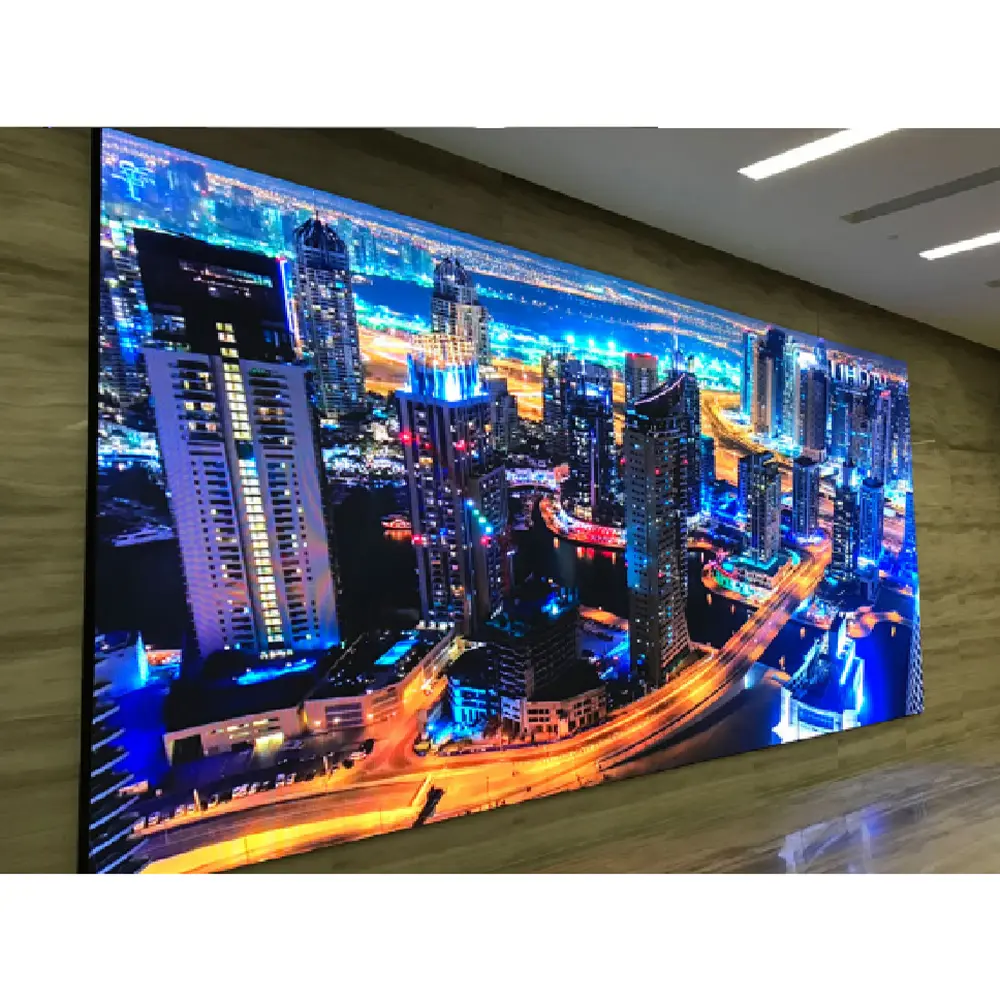 4K P125 P1.5 P1.8 Interior Fijo Microled Led Video Wall Pitch p1.25Mm Club Prorgb Pantalla Led a todo Color