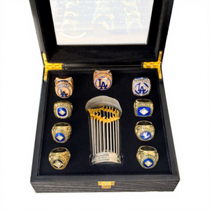 Nuevo Modelo 2025, Juego de Anillos de Campeonato de <span class=keywords><strong>los</strong></span> Dodgers de <span class=keywords><strong>Los</strong></span> Ángeles, Chapado en Oro de 18K, Aleación con Piedras Preciosas, Anillo Moderno, Regalo Conmemorativo para Fanáticos - Product Image 2