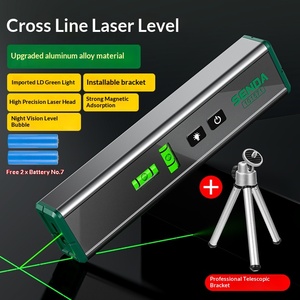 High Precision Green Laser <b>Level</b> Strong Magnetic Horizontal Line Measuring Tool Cross Line <b>Leveling</b> Instrument - Product Image 5