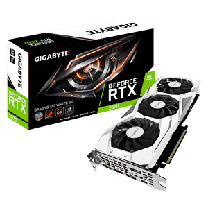 การ์ดจอ GeForce RTX 2070 GAMING OC WHITE 8G 3X มือสอง พร้อมหน่วยความจำ 8GB GDDR6 256 บิต GIGABYTE GeForce RTX 2070 GAMING - Product Image 2
