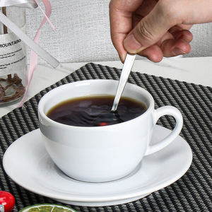 ชุดช้อนส้อมสแตนเลสสีเงิน 2 ชิ้น ชุดช้อนกาแฟ ขนมหวาน ชา และน้ำผึ้งขนาดเล็ก สำหรับแคมป์ปิ้ง เกรดอาหาร ทำความสะอาดง่าย - Product Image 6