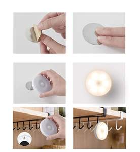 <span class=keywords><strong>Lampe</strong></span> à <span class=keywords><strong>détecteur</strong></span> <span class=keywords><strong>de</strong></span> <span class=keywords><strong>mouvement</strong></span> Pir <span class=keywords><strong>sans</strong></span> <span class=keywords><strong>fil</strong></span> Applique murale intérieure <span class=keywords><strong>Détecteur</strong></span> automatique <span class=keywords><strong>Lampe</strong></span> <span class=keywords><strong>sans</strong></span> <span class=keywords><strong>fil</strong></span> Veilleuse LED - Product Image 6