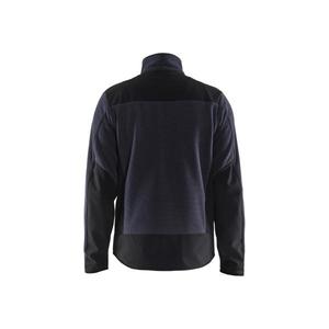 BLAKLADER - 594225368699XXXL Veste tricotée Softshell Dark navy/Black - EAN 7330509852446 WORK JACKETS - Product Image 2