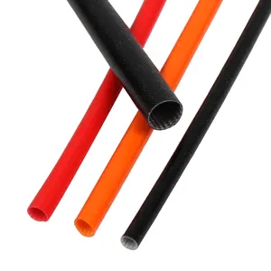 fiberglass sleeving high temperature resistant electrical insulation braided sleeving fiberglass