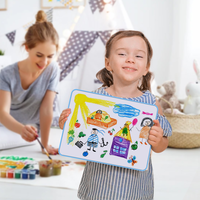 Tableau blanc magnétique double face A4, imperméable, pour l'école, le bureau, la maison, tableau blanc de bureau personnalisé, tableau blanc effaçable à sec