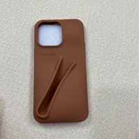 Coque de téléphone en silicone souple populaire et tendance, étui pour téléphone portable avec support pour baume à lèvres, gloss, rouge à lèvres, pour iPhone