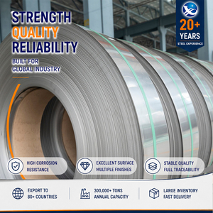 High Quality 304 2B Finish 0.5mm 1000mm ID 508mm Cold <b>Rolled</b> JIS G4305 Stainless Steel Coil for Interior Decoration - Product Image 1