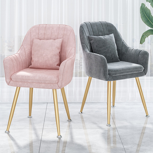 Bilido nhung tựa lưng ghế bành Ghế Vanity ghế Scandinavian khách sạn sang trọng ghế nhà căn hộ nhà hàng đồ nội thất - Product Image 1