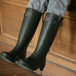 Nuevas <span class=keywords><strong>Botas</strong></span> <span class=keywords><strong>de</strong></span> lluvia impermeables con logotipo personalizado <span class=keywords><strong>para</strong></span> <span class=keywords><strong>mujer</strong></span>, <span class=keywords><strong>botas</strong></span> Wellberies <span class=keywords><strong>de</strong></span> goma natural <span class=keywords><strong>para</strong></span> <span class=keywords><strong>mujer</strong></span>, <span class=keywords><strong>botas</strong></span> Wellly Wellington <span class=keywords><strong>de</strong></span> campo <span class=keywords><strong>para</strong></span> <span class=keywords><strong>mujer</strong></span> - Product Image 5