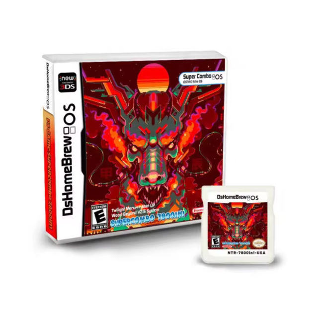 Combination Card 7800 in 1 Game Collection 3DS Video Game Cartridge