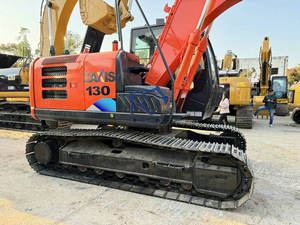 Excavadora usada Hitachi ZX130 de buen rendimiento 13 toneladas con bajas horas de trabajo a la venta - Product Image 2