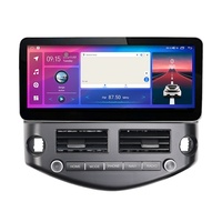 Cadre de navigation GPS de voiture noir UV pour TOYOTA Old RAV4 2007-2012 Cadre de transition DSP Stéréo pour installation de lecteur DVD Surround