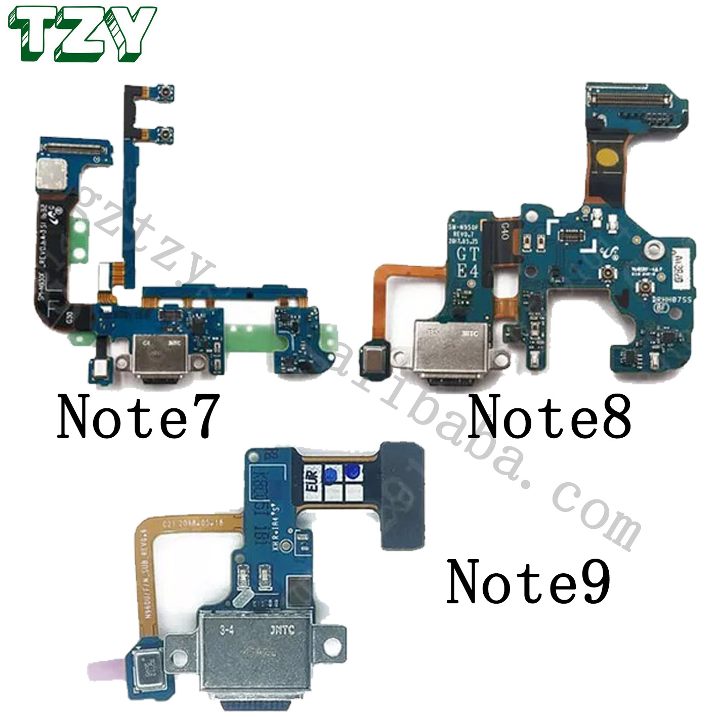 Плата зарядного порта для samsung Note7 Note8 Note9