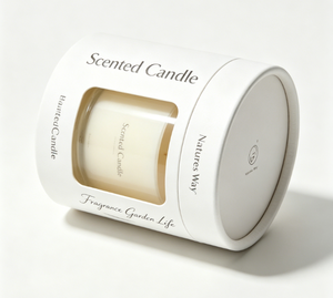 Custom Eco Friendly Kraft Paper Tube Cylinder Packaging for Scented Candles and Aromatherapy - Product Image 5