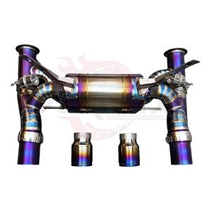 ท่อไอเสีย Vortex Titanium Valvetronic สำหรับ Lamborghini Aventador LP700 อัพเกรดสไตล์ SVJ แบบ Catback พร้อมปลายท่อ - Product Image 1