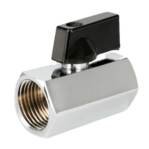 Mini Válvula de Bola de Latón de Alta Temperatura con Rosca BSP de Media Pulgada para Uso Industrial y Doméstico - Product Image 2