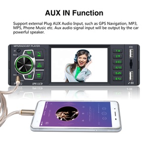 3,8 pulgadas 1 Din Car MP5 Player Stereo Autoradio Car Radio BT 12V In-Dash FM Aux in Receptor SD USB MMC WMA - Product Image 5