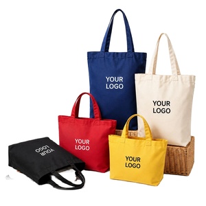 Bolsa de Lona Personalizada al por Mayor con Logotipo Impreso, Bolsa de Compras Reutilizable Promocional para Ferias Comerciales, Eventos Minoristas y Regalos - Product Image 1