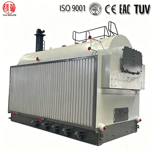 Dzh6-1.25-T Caldera Industrial de Vapor de Alta Presión para Calefacción Central, 2 Toneladas por Hora, Automática, para Leña de Estiércol de Vaca, Heces Animales y Bagazo - Product Image 1