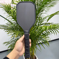 Raquette de pickleball professionnelle haut de gamme en fibre de carbone sablée certifiée, conçue pour un sweet spot optimal, idéale pour l'entraînement