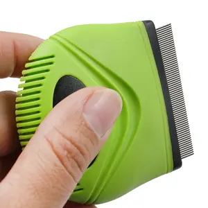Wholesale Small Dog And Cat Hair Grooming Lice Flea Comb