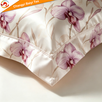 Vente en gros d'usine, ensemble de literie en satin 100% coton, 4 pièces, emballage personnalisé, marque privée