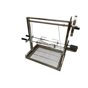 INMO BBQ Santa Maria Grill avec kit de rôtisserie double et hauteurs réglables argentines - Product Image 2