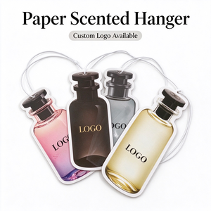Flacon de parfum solide de marque de luxe, pendentif diffuseur de parfum pour voiture |   Désodorisant d'aromathérapie écologique et longue durée - Product Image 1