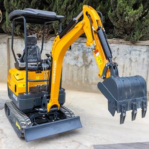 Mini-excavatrice sur chenilles Hightop HT18 PRO HT20 PRO, prix DDP acceptable, usine de mini-excavatrices - Product Image 1